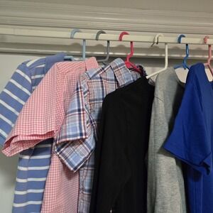 Set of 6 Boys' Polo Ralph Lauren Size 6 8 button Shirt Polo and T-shirt Set